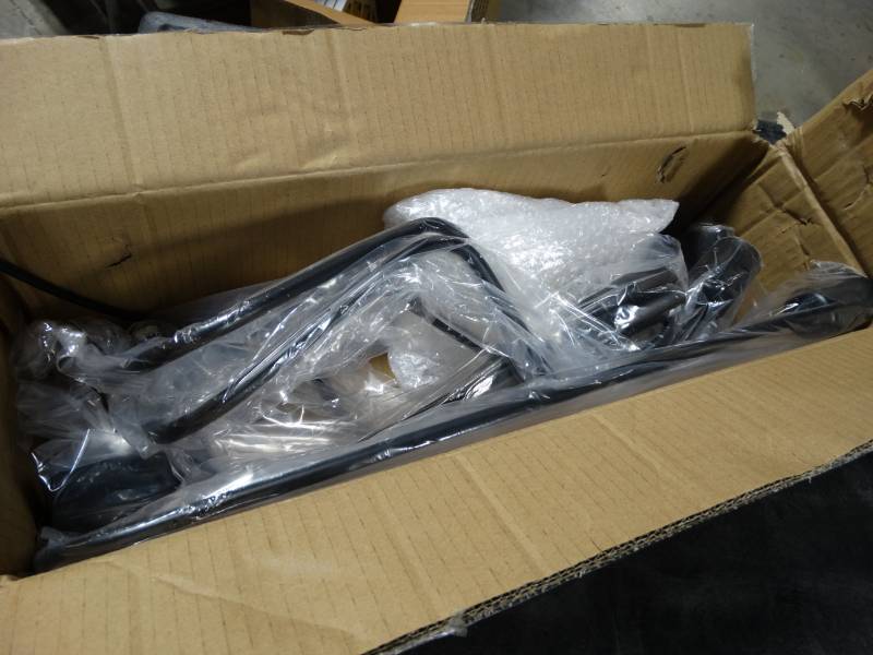 lot 19233 image: Industrial flush mount chandlier light