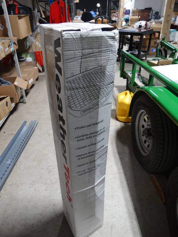 lot 19266 image: Weather Tech complete coverage for car trunks, suv, and minivans