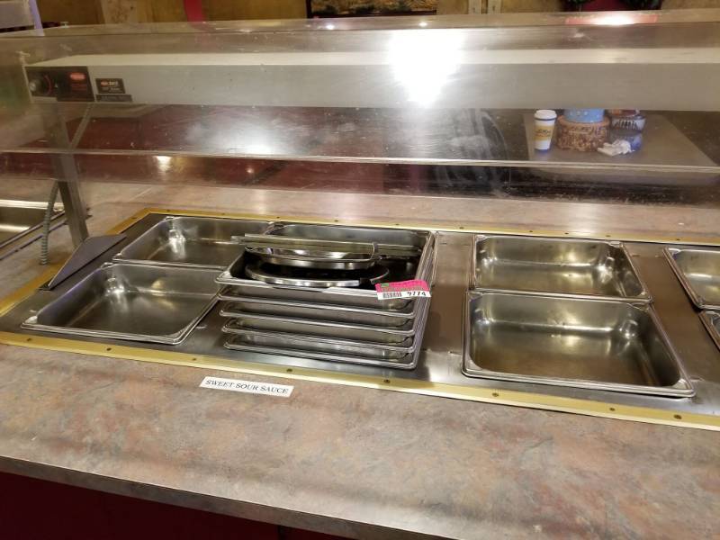 lot 9774 image: Stainless Steel Insert Pans