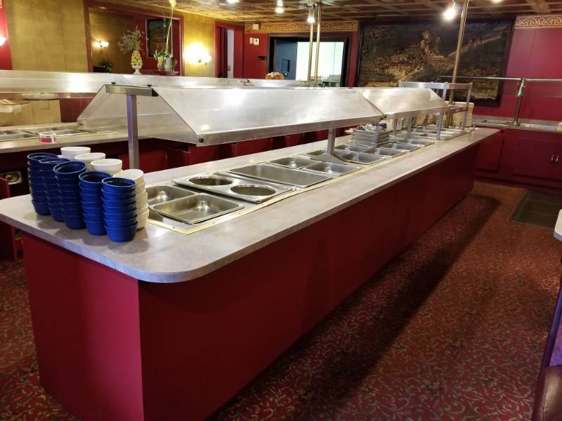 lot 9775 image: Hot Serving Bar