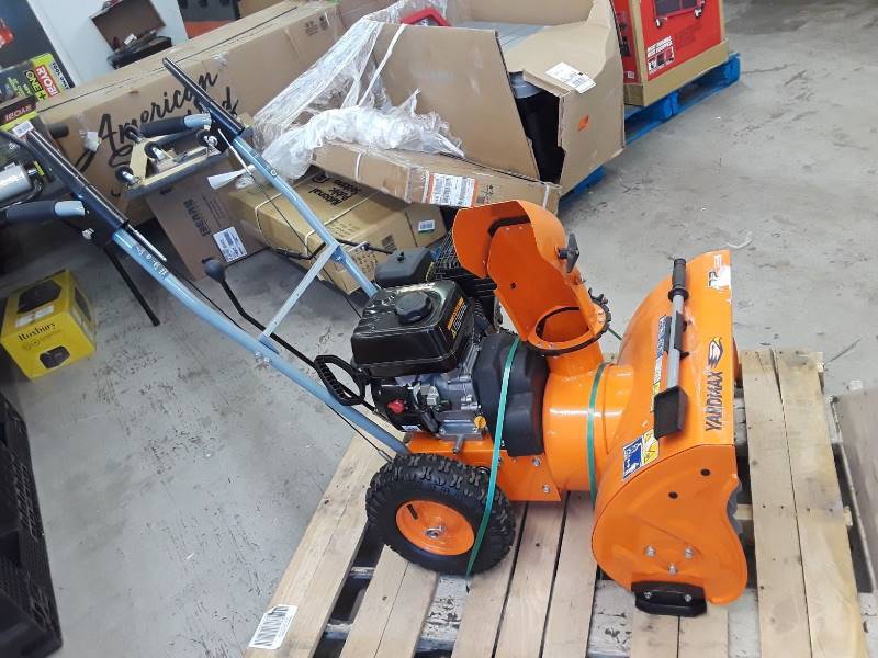 lot 6381 image: YARDMAX 22 in. 2-Stage Gas Snow Blower