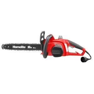lot 6387 image: HOMELITE 16 in. 12 Amp Electric Chainsaw