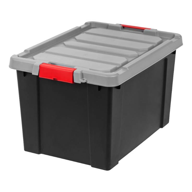 lot 6411 image: Utility Storage Bins Iris Black