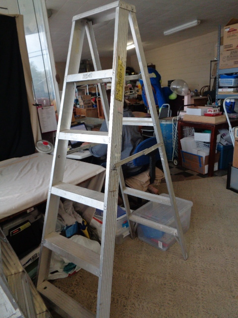 lot 6507 image: 6 Metal Ladder