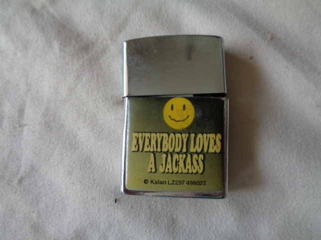 lot 6550 image: Everybody Loves a Jackass Lighter