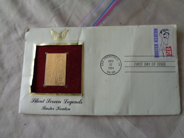 lot 6556 image: Buster Keaton Stamp