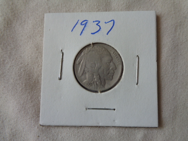 lot 6563 image: 1937 Buffalo Nickle