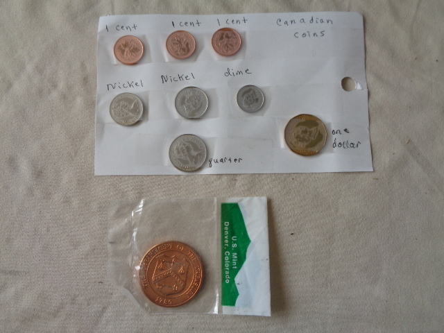 lot 6564 image: Canadian Coins and 1789 Denver Colorado Mint Coin