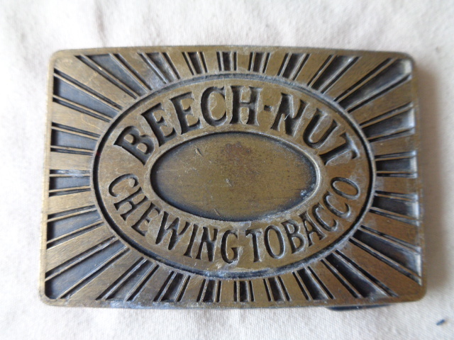 lot 6570 image: Beech-Nut Chewing Tabacco LDL Belt Buckle