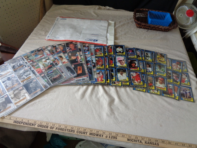 lot 6582 image: Nascar Trading Cars in Sleeves