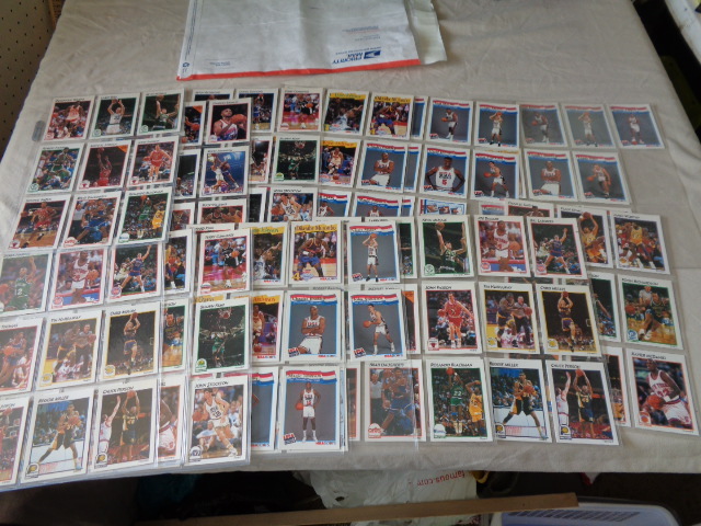 lot 6584 image: 1991 Basketball Trading Cards