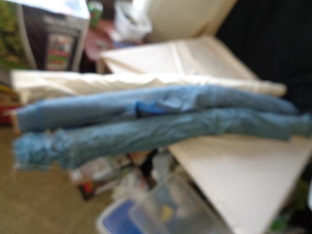 lot 6610 image: 3 Large Rolls of Material