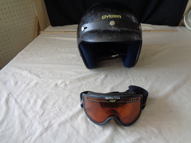 lot 6687 image: Cyber Helmet and Smith Goggles