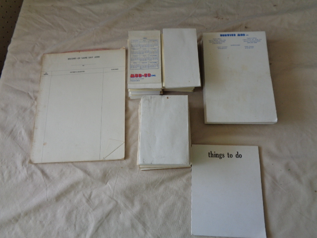 lot 6694 image: Misc Note Pads