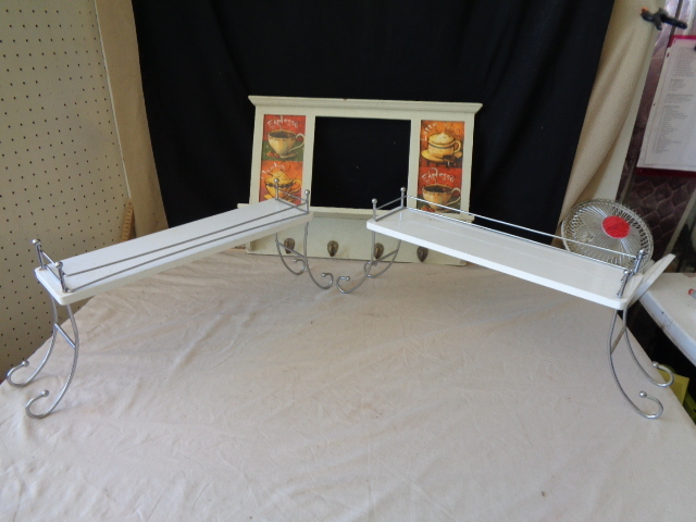 lot 6735 image: 3 Kitchen Shelfs