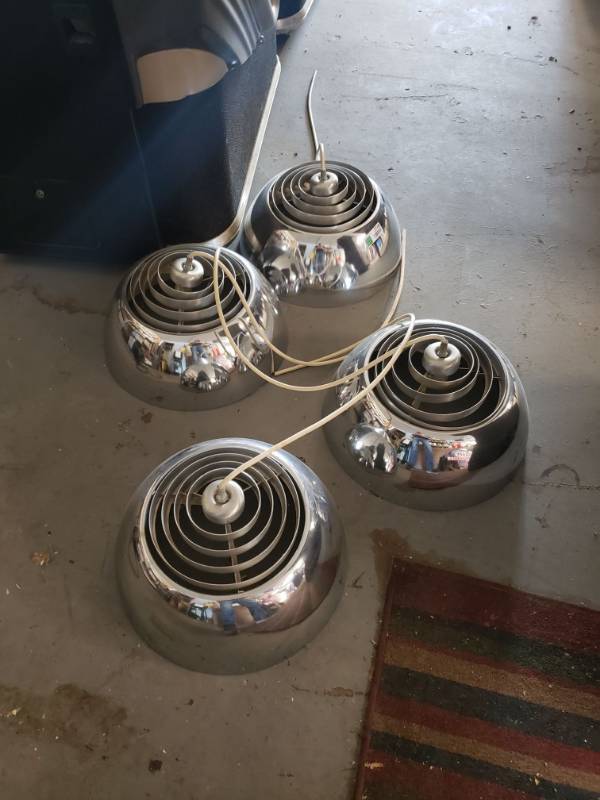 lot 3748 image: (4) Cooper Incandescent Light Fixtures