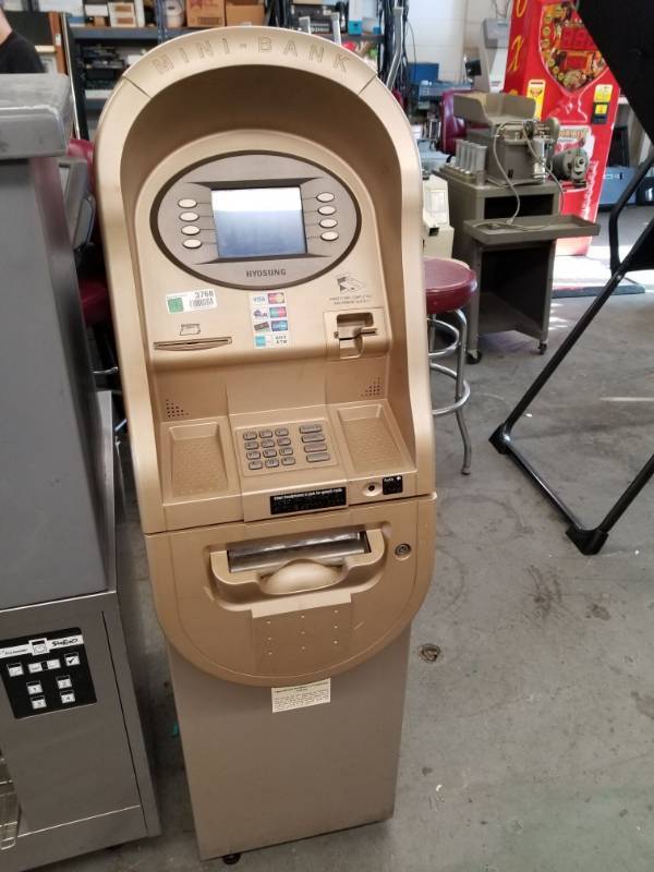 lot 3768 image: Hyosung Mini Bank ATM