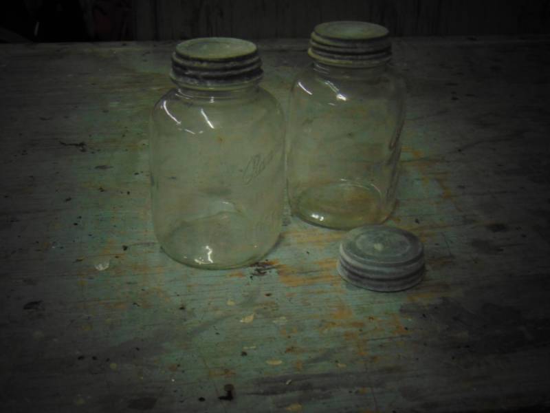 lot 10737 image: 2 Antique Jars