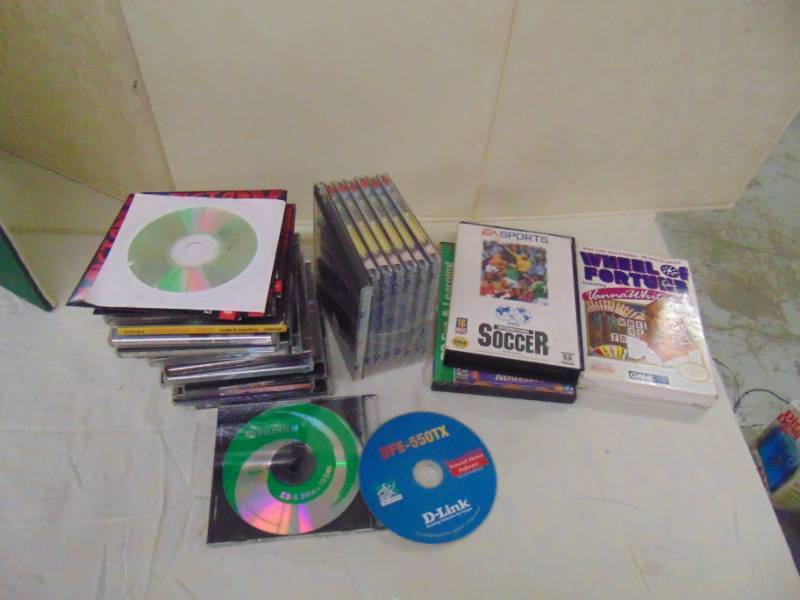 lot 10819 image: cds, games, dvds, and more
