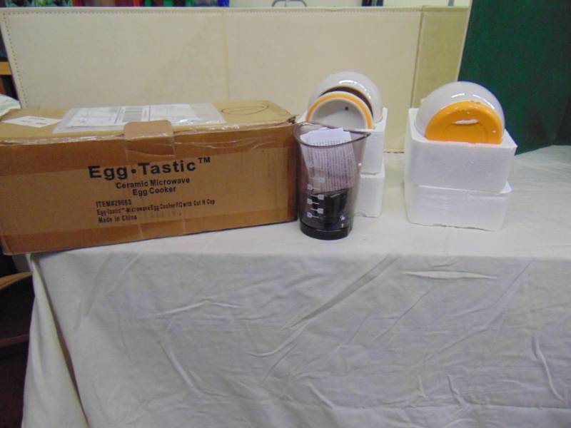 lot 10837 image: New in Box Egg Tastic