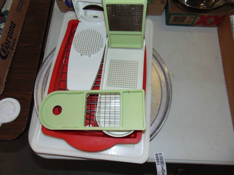 lot 10866 image: Vintage French Fry Makers and lots more