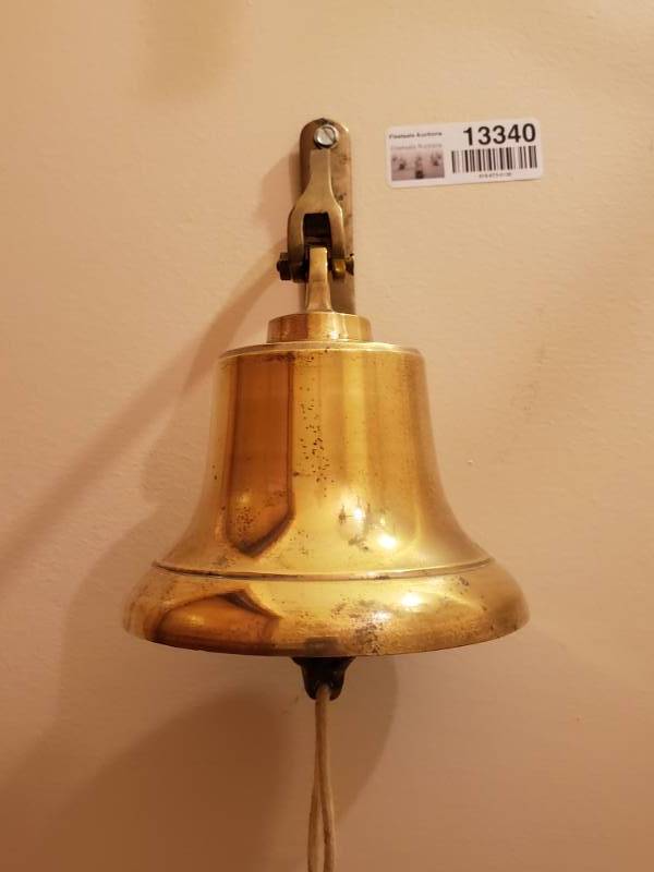 lot 13340 image: Brass Ringing Bell