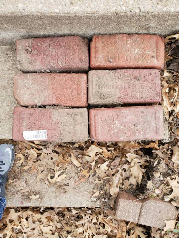 lot 13358 image: Lot of 6 Buffalo Bricks