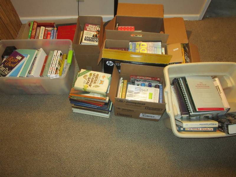 lot 13260 image: Boxes of Misc Books