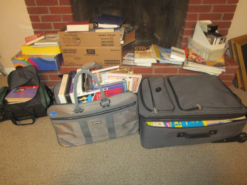 lot 13261 image: Cases and Totes of Books and Media