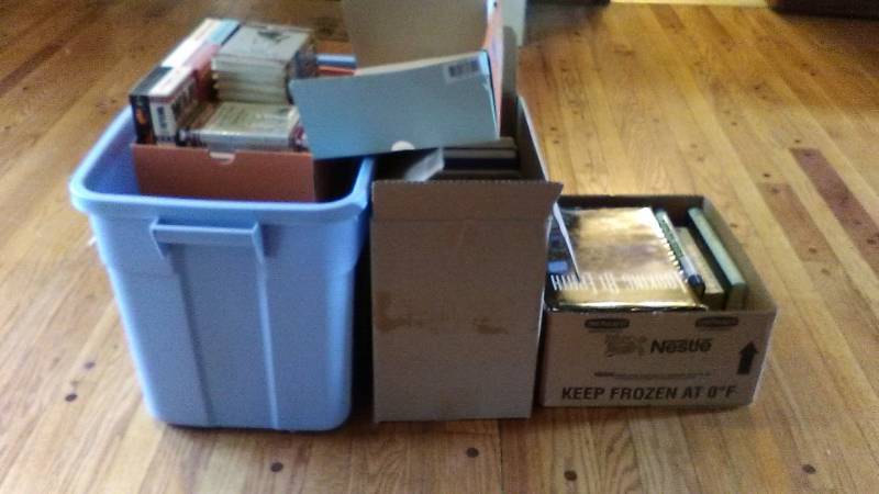 lot 13335 image: Totes full of Books