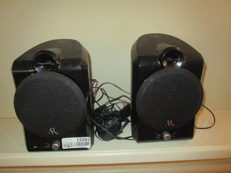 lot 13393 image: Acoustic Research Speaker Pair