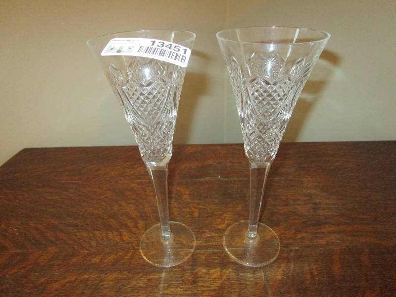 lot 13451 image: Waterford Crystal Wine Glass Set
