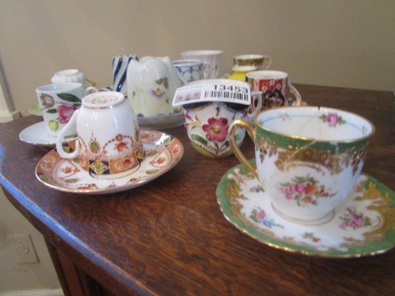 lot 13453 image: Mixed Lot of China Cup Saucer Sets