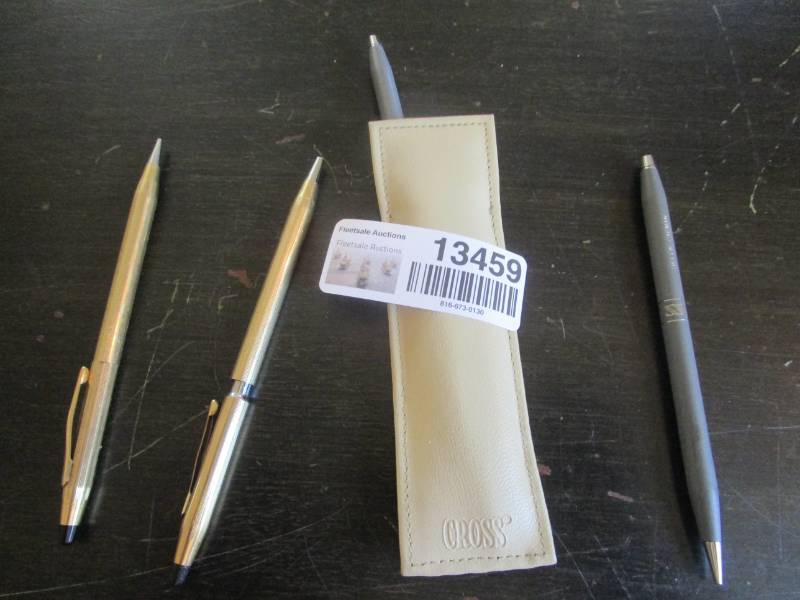 lot 13459 image: Vintage Cross Pen  Pencil Sets Lot