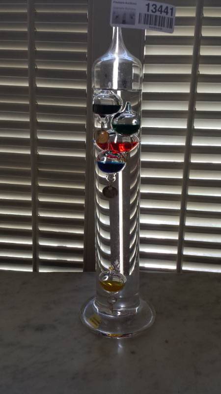 lot 13441 image: Galileo Thermometer