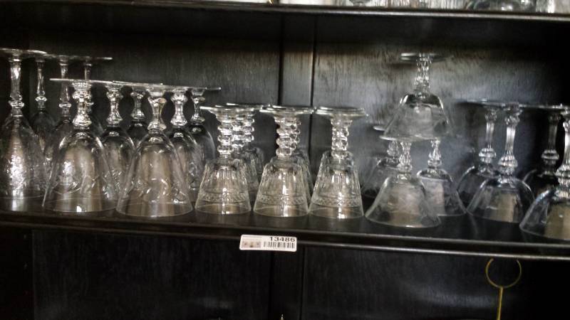 lot 13486 image: Wine Glass  Martini Glass Lot