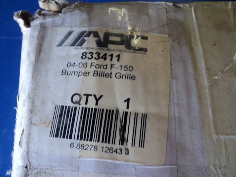 lot 7280 image: APC Bumper billet Grille 833411 2004-06 Ford F-150