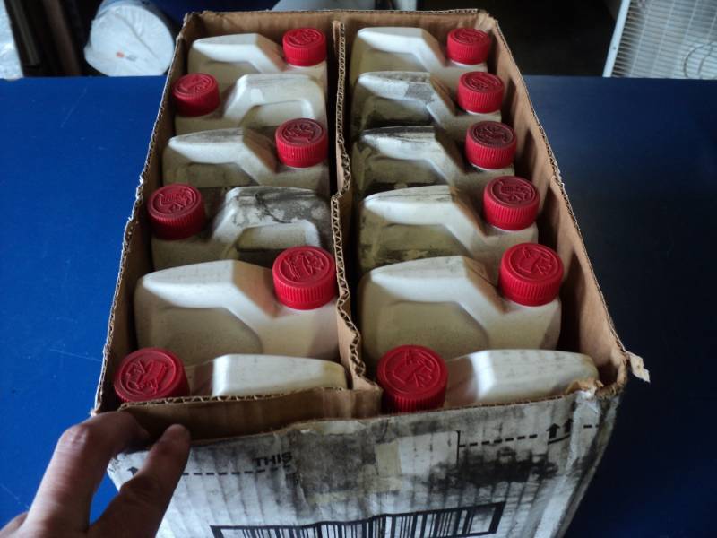 lot 7325 image: (1) case of (12) 32 oz. bottles Diesel Guard Anti-Gel Deicer Additive, each bottle treats 250 gallons