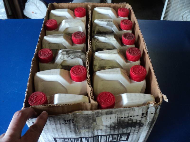 lot 7326 image: (1) case of (12) 32 oz. bottles Diesel Guard Anti-Gel Deicer Additive, each bottle treats 250 gallons