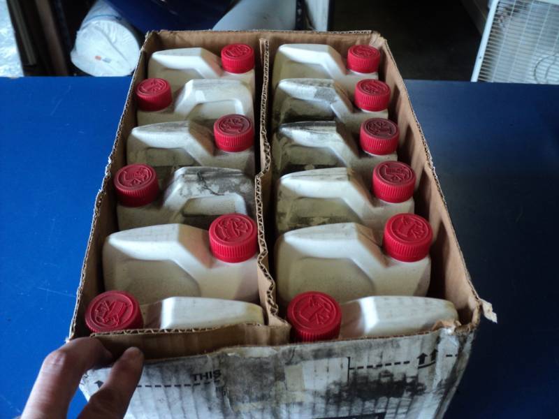 lot 7328 image: (1) case of (12) 32 oz. bottles Diesel Guard Anti-Gel Deicer Additive, each bottle treats 250 gallons
