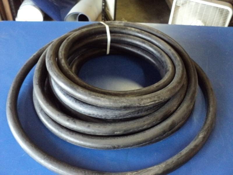 lot 7334 image: (1) Continental Contitech Flex Steel 250 stem max W.P. 250 PSI hose, approx 25