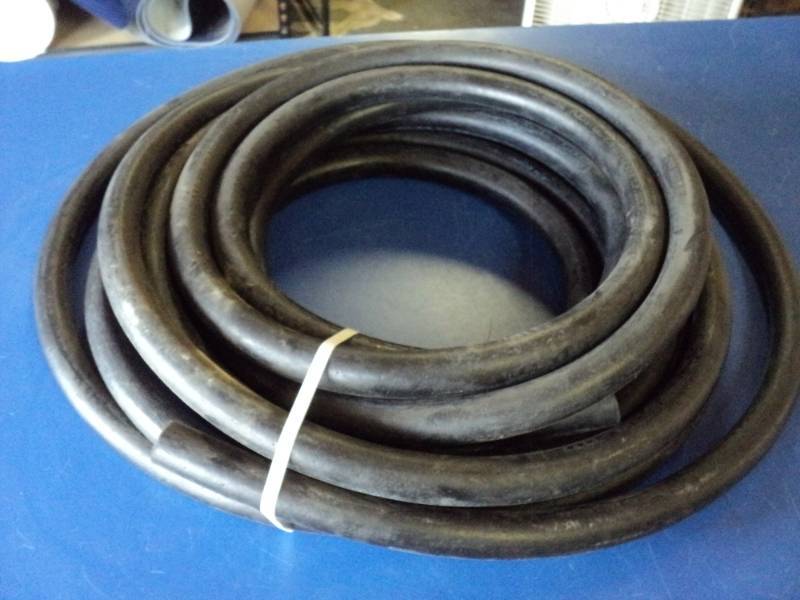 lot 7335 image: (1) Continental Contitech Flex Steel 250 stem max W.P. 250 PSI hose, approx 25
