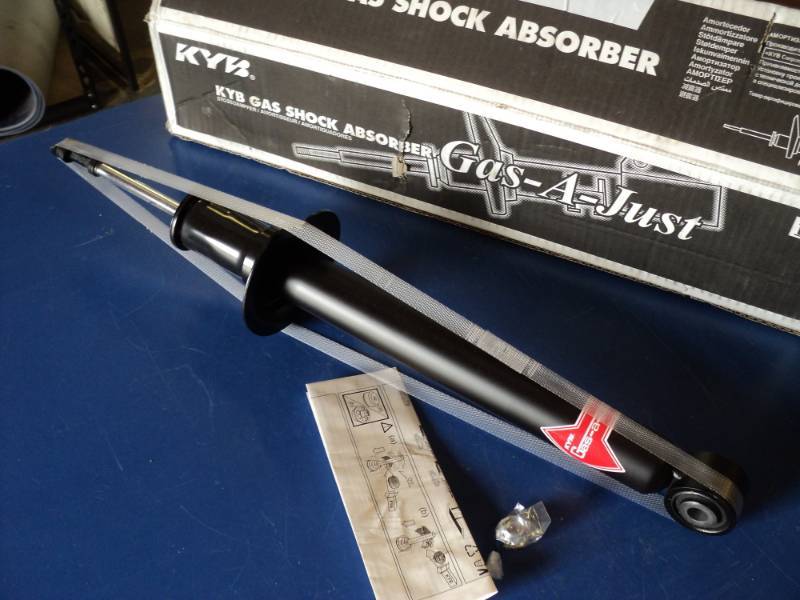 lot 7350 image: (1) KYB Gas- A-Just Shock absorber PN 551124 Lexus LS 460 Rear 2007-2017