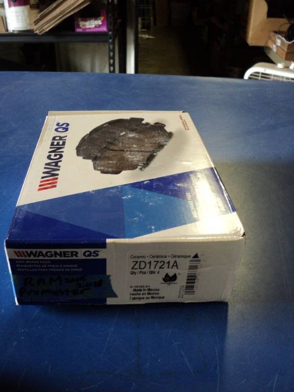lot 7371 image: Wagner QS Disc Brake Pads ZD1721A for Ram 2015-2016 Pro Master