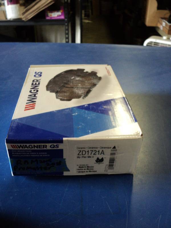 lot 7372 image: Wagner QS Disc Brake Pads ZD1721A for Ram 2015-2016 Pro Master