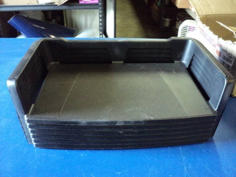 lot 7387 image: (6) ct. lot Storex File trays 13 x 9 stack-able