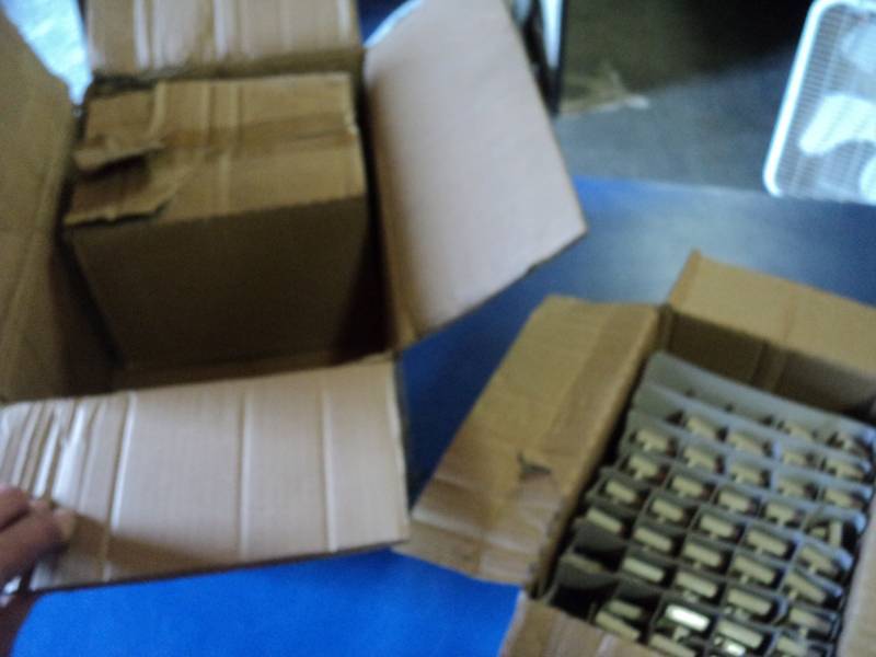 lot 7393 image: (1) box Window sash locks, (200) pieces per box, other hardware not included