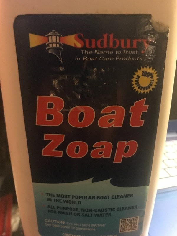 lot 10478 image: 6 quarts of boat so get ready for spring get your boat all cleaned up