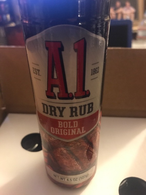 lot 10481 image: Case of 12 bottles of meat rub  many uses