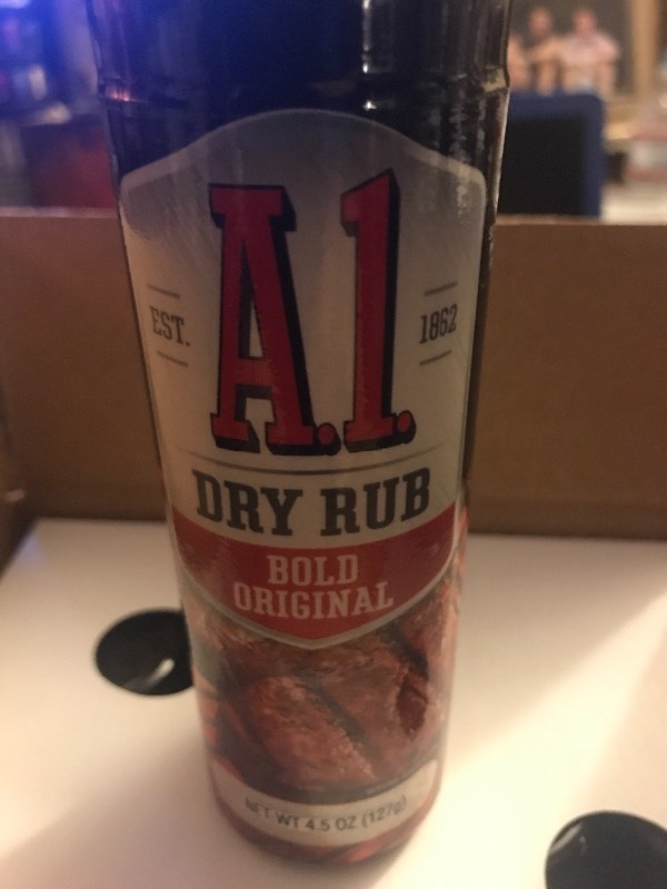 lot 10485 image: Case of 12 bottles of meat rub  many uses